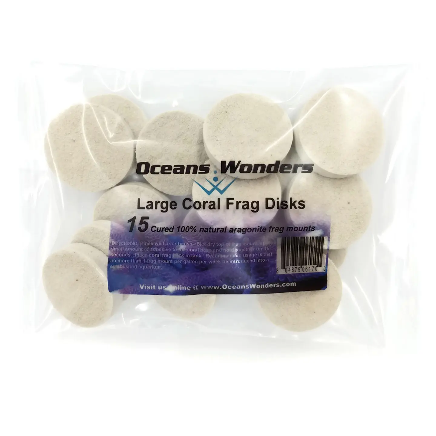 Large Coral Frag Disks 15 u. 1
