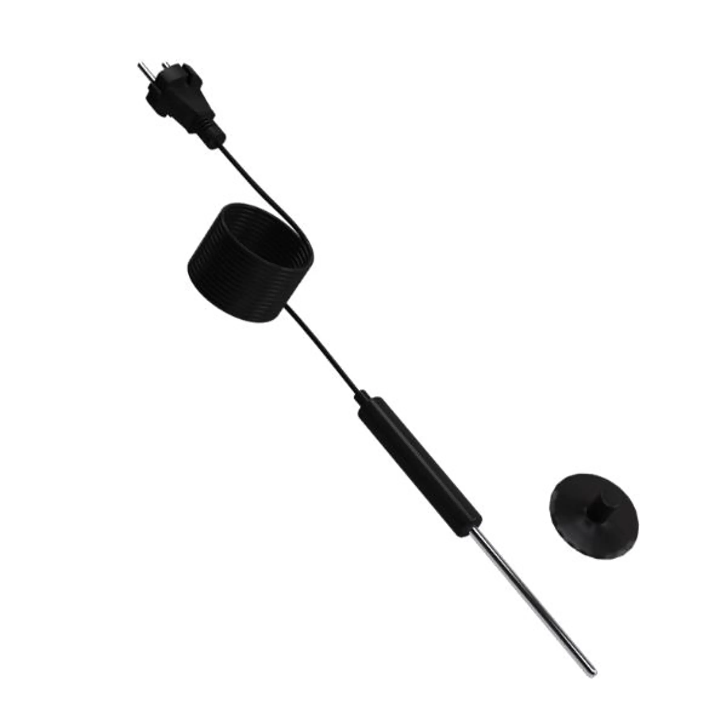 Titanium grounding pole