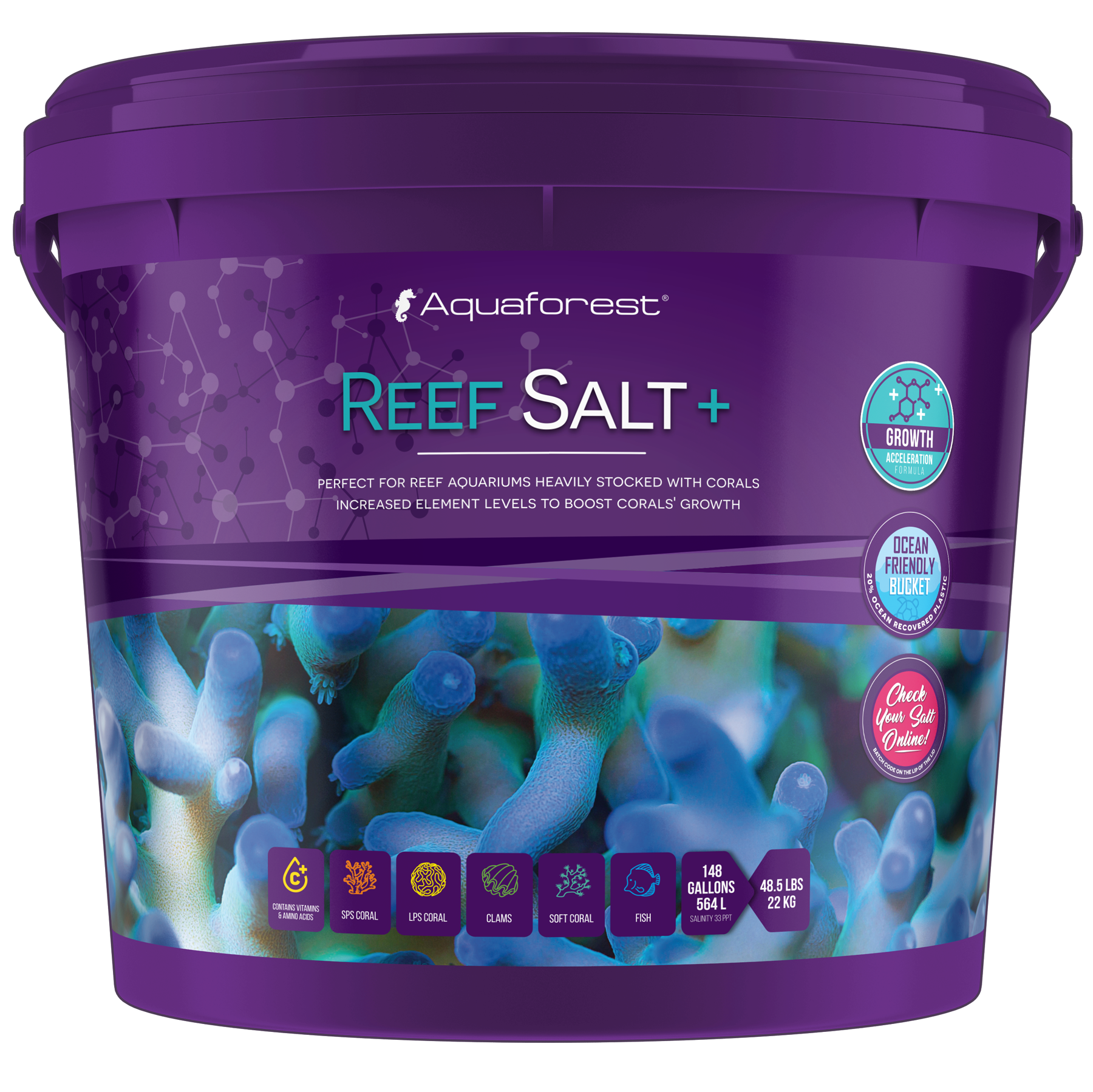 Reef Salt Plus +