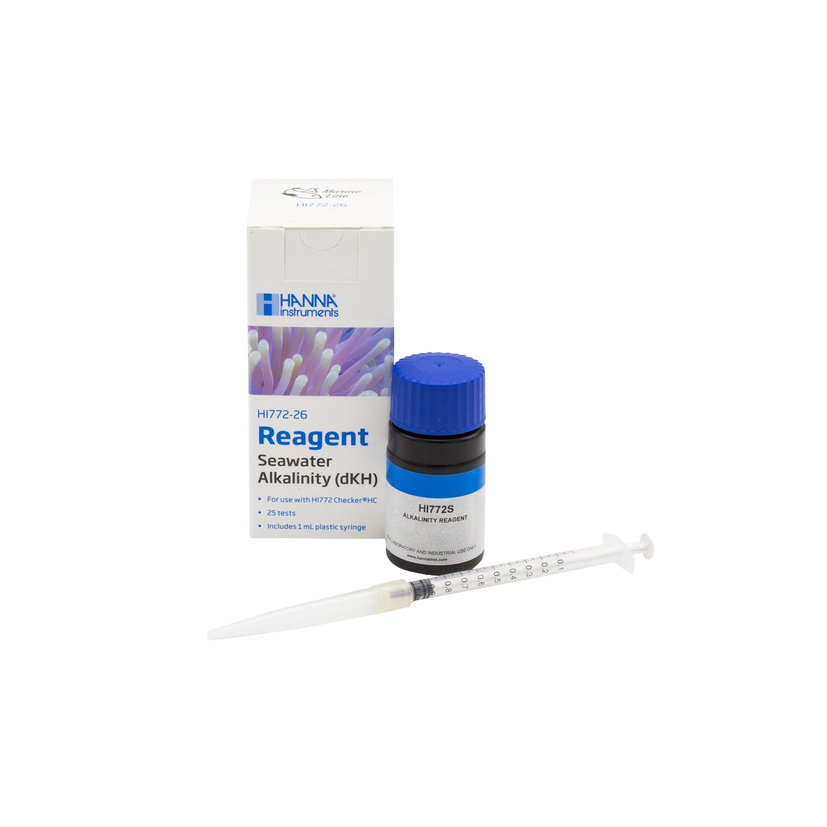 Hanna Recarga Alcalinidade dKH HI772-26 25 testes