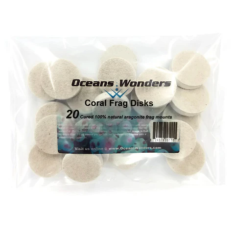 Coral Frag Disks, 20 U.