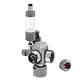 Regulador CO2 c/ val. solenoide e conta bolhas - Thumbnail 1
