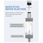 Regulador CO2 c/ val. solenoide e conta bolhas 4