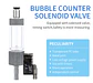 Regulador CO2 c/ val. solenoide e conta bolhas - Thumbnail 7