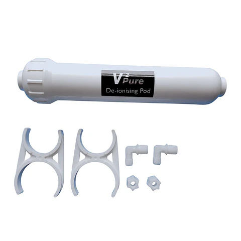 V2 PURE DE-IONISATION POD (500ML) INC RESIN