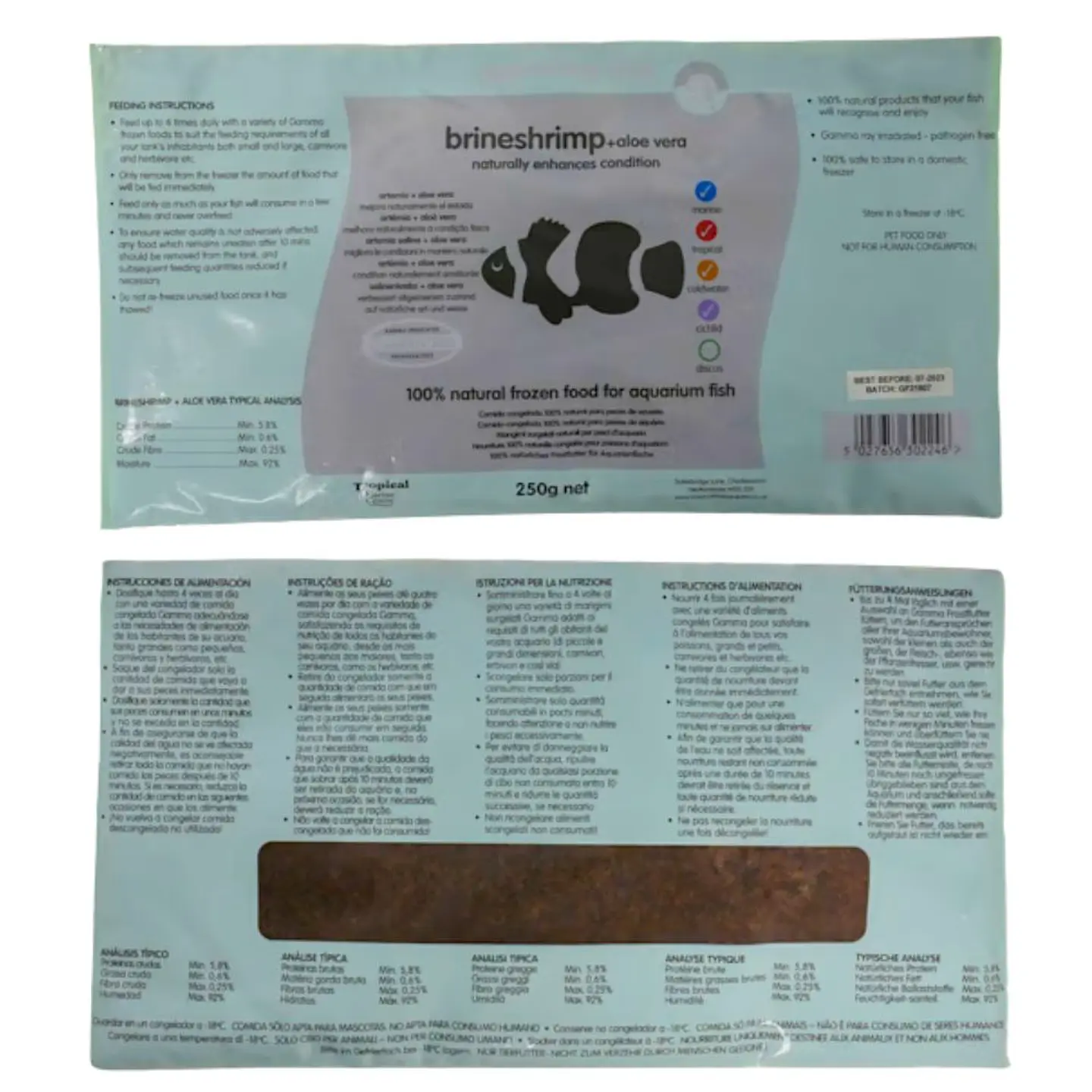 Brineshrimp + Aloe Vera 2