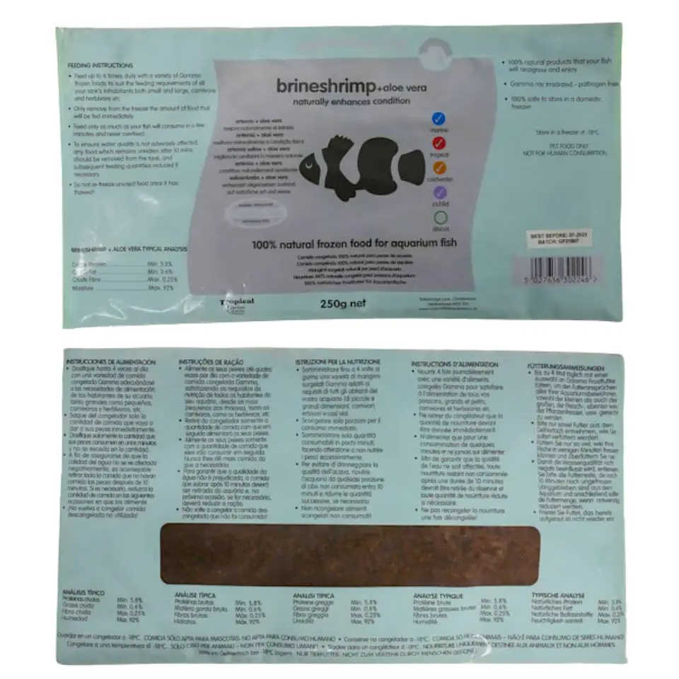 Brineshrimp + Aloe Vera 2