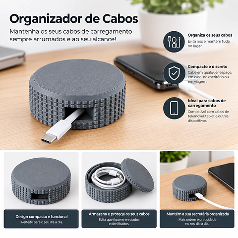Organizador de Cabos