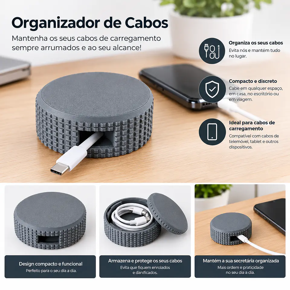 Organizador de Cabos 1