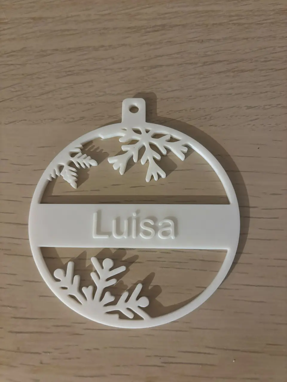 Bola de Natal Personalizada 🎄 1