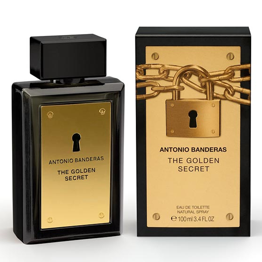 ANTONIO BANDERAS THE GOLDEN SECRET MEN EDT 100ML 1