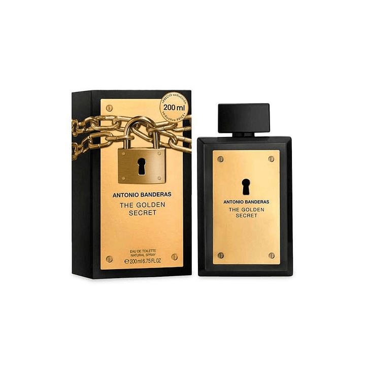 ANTONIO BANDERAS THE GOLDEN SECRET MEN EDT 200ML 1