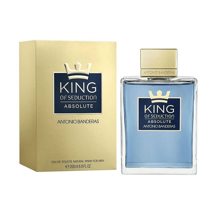 ANTONIO BANDERAS THE KING OF SEDUCTION ABSOLUT EDT 200ML 1