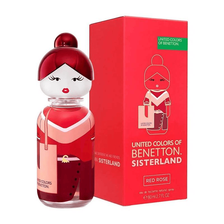 BENNETON SISTERLAND RED ROSE 80ML 1