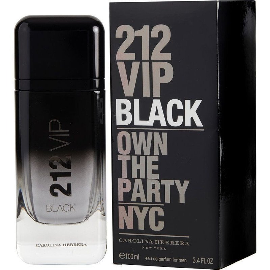 CAROLINA HERRERA 212 VIP MEN BLACK EDP 100ML 1
