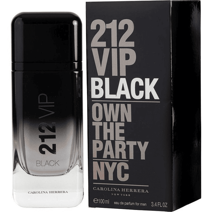 CAROLINA HERRERA 212 VIP MEN BLACK EDP 100ML 1