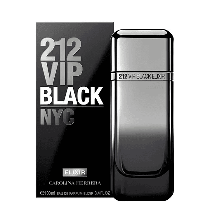CAROLINA HERRERA 212 VIP MEN BLACK ELIXIR EDP 100ML 1