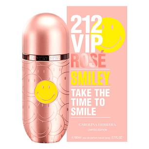 CAROLINA HERRERA 212 VIP ROSE SMILE EDP 80ML