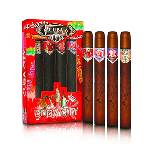 CUBA PARIS CITY FOR WOMEN EDP 35ML 4PCS