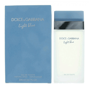 DOLCE GABBANA LIGHT BLUE WOMAN EDT 200ML