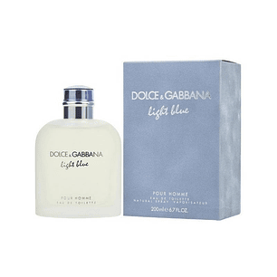 DOLCE GABBANA LIGHT BLUE MEN EDT 200ML