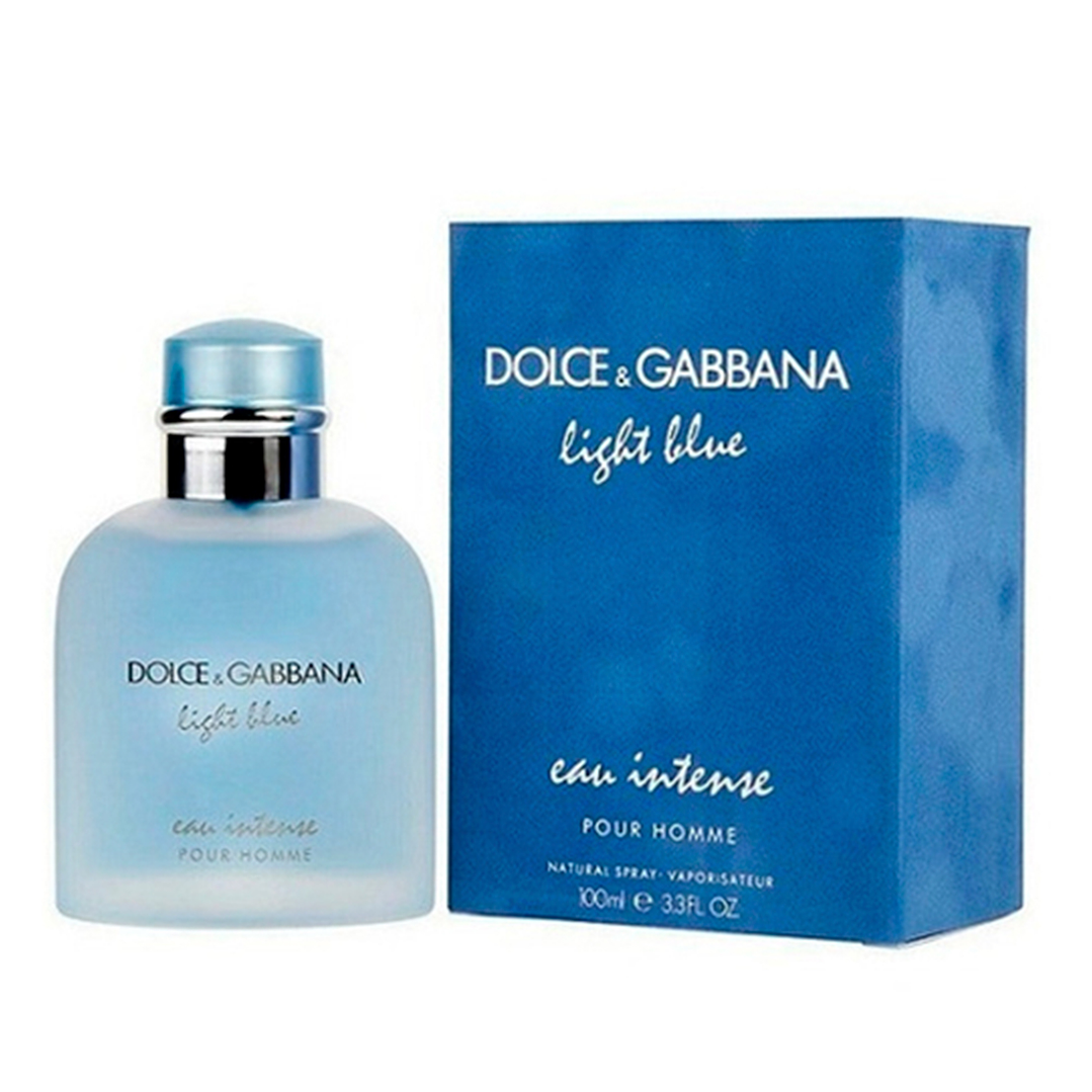 DOLCE GABBANA LIGHT BLUE EAU INTENSE MEN EDP 100ML 1