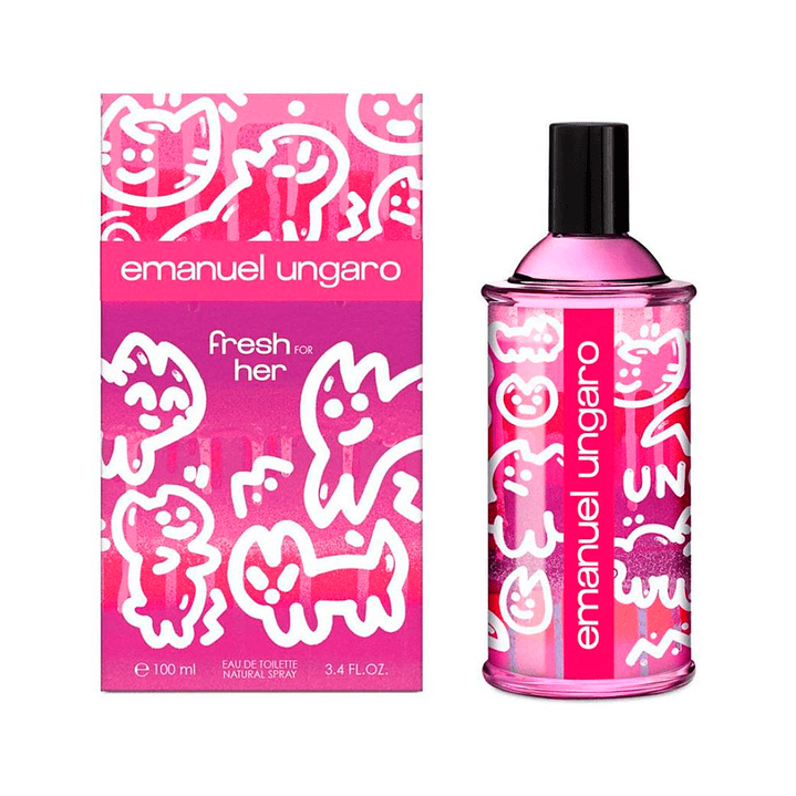 EMANUEL UNGARO  FRESH FOR HER EDT 100ML 2