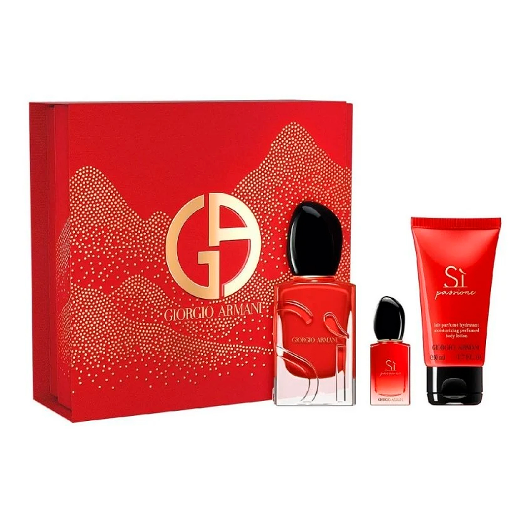 GIORGIO ARMANI SI PASSIONE WOMAN EDP 50ML + 7ML + BL 50ML 2