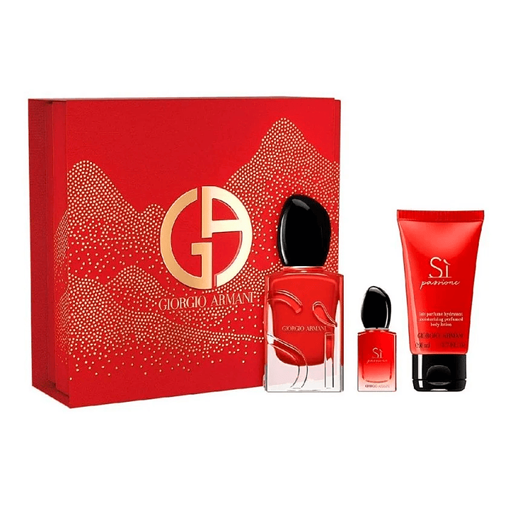 GIORGIO ARMANI SI PASSIONE WOMAN EDP 50ML + 7ML + BL 50ML 2