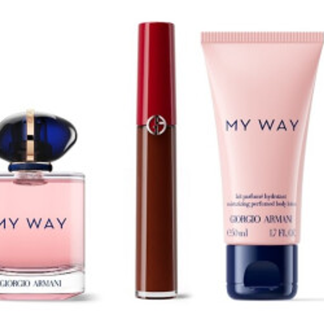 GIORGIO ARMANI MY WAY ARMANI EDP 30ML + BL 50ML + LABIAL 2
