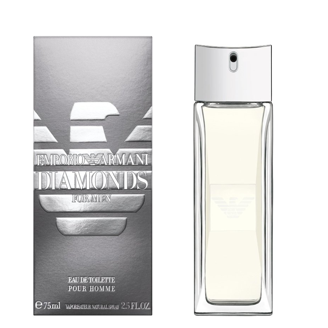 GIORGIO ARMANI EMPORIO DIAMONDS MEN EDT 75ML 2