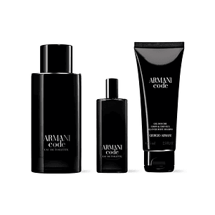 GIORGIO ARMANI CODE MEN EDT 125ML + 15ML + SG 75ML