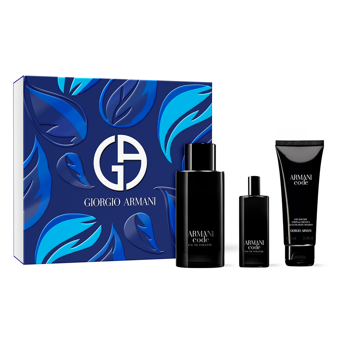 GIORGIO ARMANI CODE MEN EDT 125ML + 15ML + SG 75ML 2