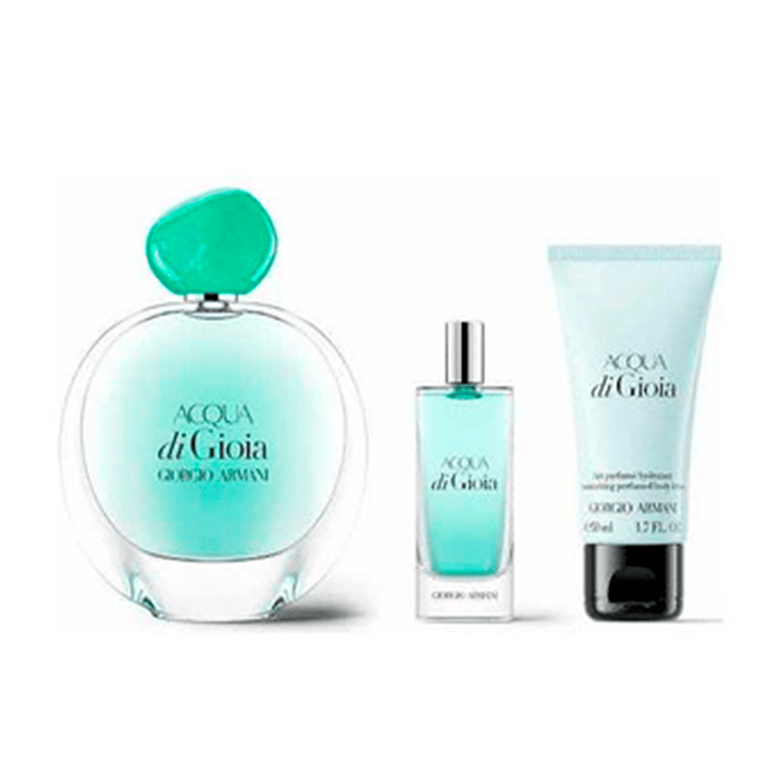 GIORGIO ARMANI ACQUA DI GIOIA EDP 100ML + 15ML + BL 50ML 2
