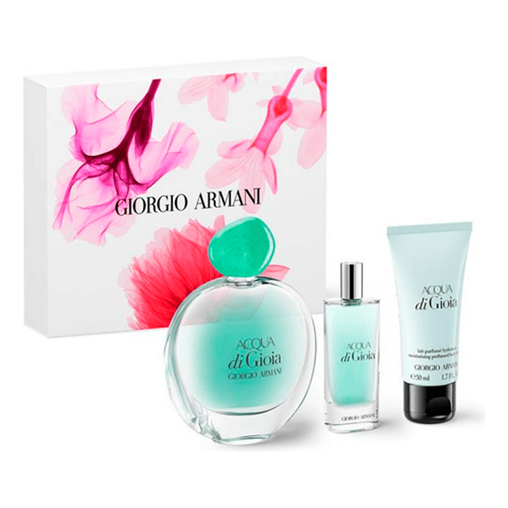 GIORGIO ARMANI ACQUA DI GIOIA EDP 100ML + 15ML + BL 50ML 3