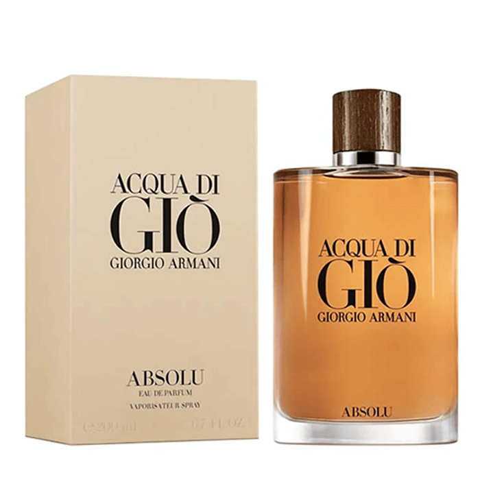 GIORGIO ARMANI ACQUA DI GIO ABSOLU MEN EDP 200ML 2