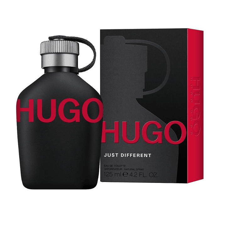 HUGO BOSS JUST DIFFERENT EDT 125ML S/CELOFAN 2