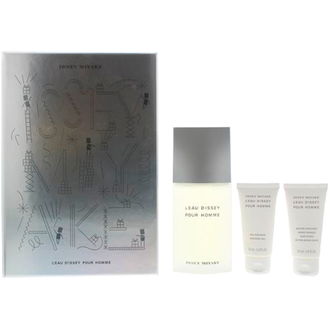 ISSEY MIYAKE L EAU D ISSEY MEN EDT 125ML + 50ML SG + 50ML AS 1