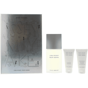 ISSEY MIYAKE L EAU D ISSEY MEN EDT 125ML + 50ML SG + 50ML AS