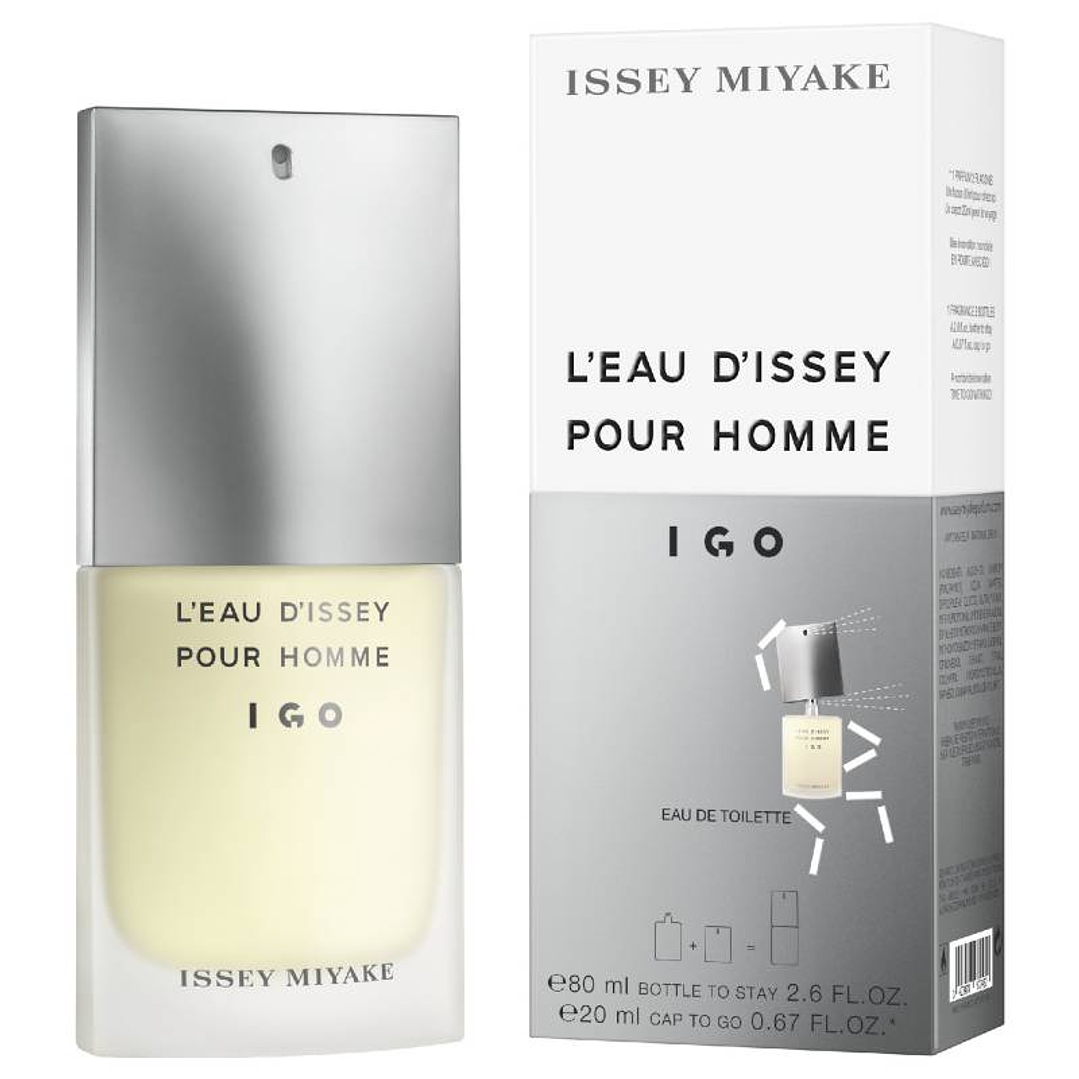 ISSEY MIYAKE L EAU D ISSEY IGO POUR HOMME 80ML + 20ML 2