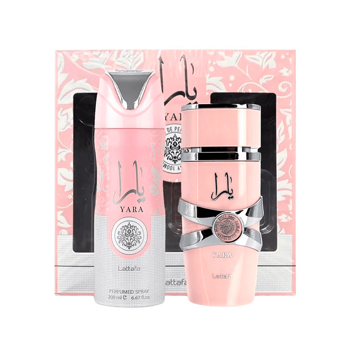 LATTAFA YARA EDP 100ML + DEO 200ML 1