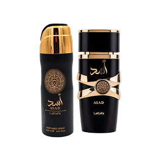 LATTAFA ASAD EDP 100ML + DEO 200ML