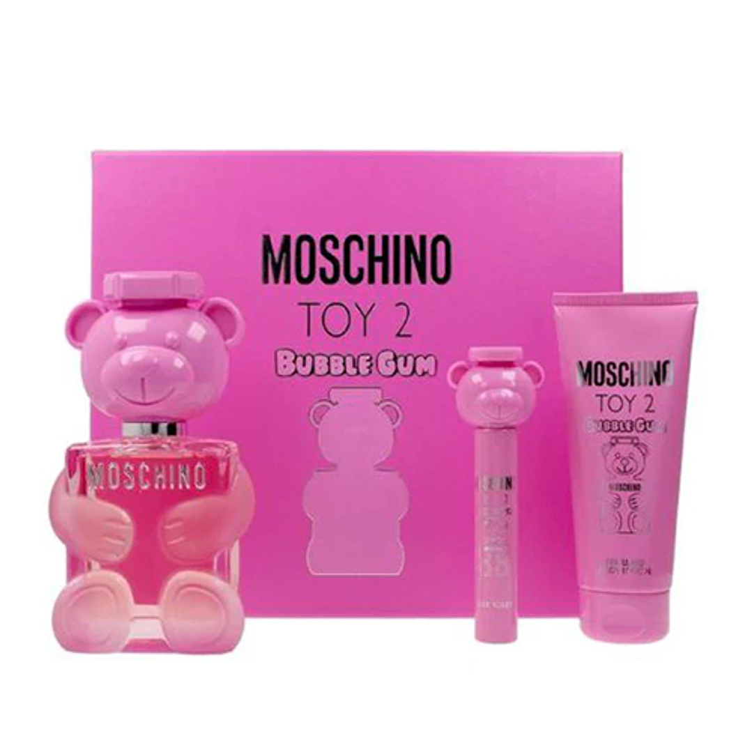 MOSCHINO TOY 2 BUBBLE GUM EDT 100ML + 10ML + 100ML BL 4