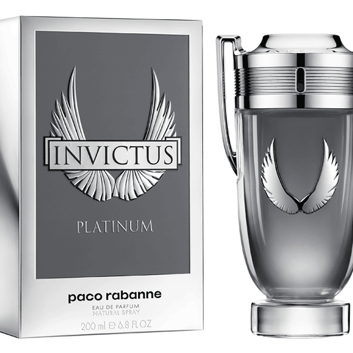 PACO RABANNE INVICTUS PLATINUM EDP 200ML 2