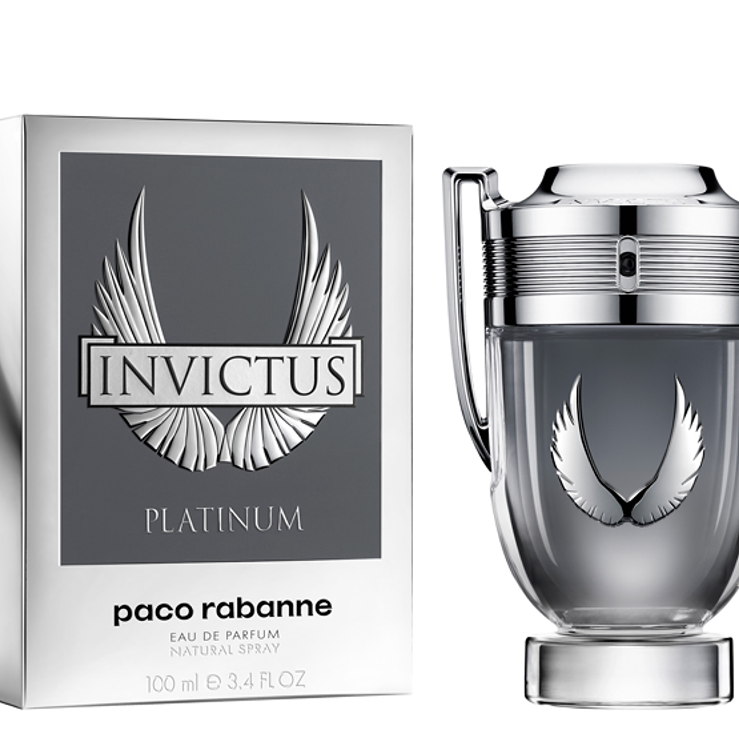 PACO RABANNE INVICTUS PLATINUM EDP 100ML 2