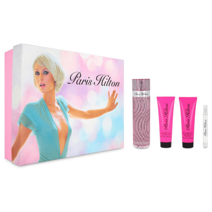 PARIS HILTON SET EDP 100ML + DECANT + BL 90ML + SG 90ML 1