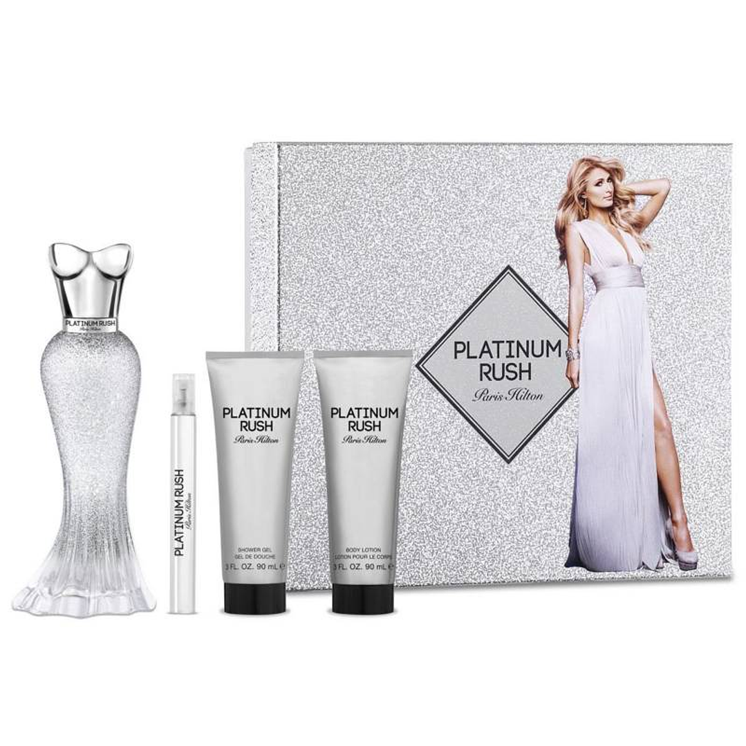 PARIS HILTON PLATINIUM RUSH EDP 100ML + 10ML + BL + SG 1