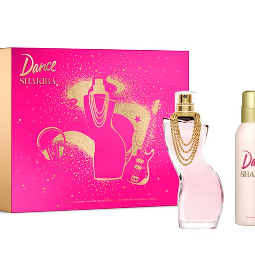 SHAKIRA DANCE WOMAN EDT 80ML + 150ML DEO 3