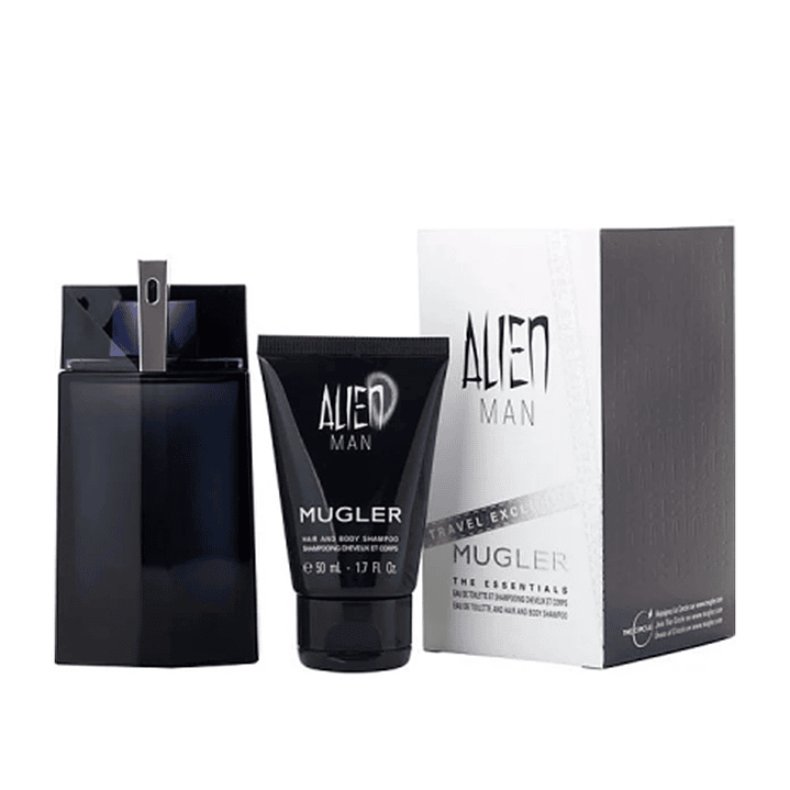 THIERRY MUGLER ALIEN EDT 100ML + SHAMPOO 50ML 2