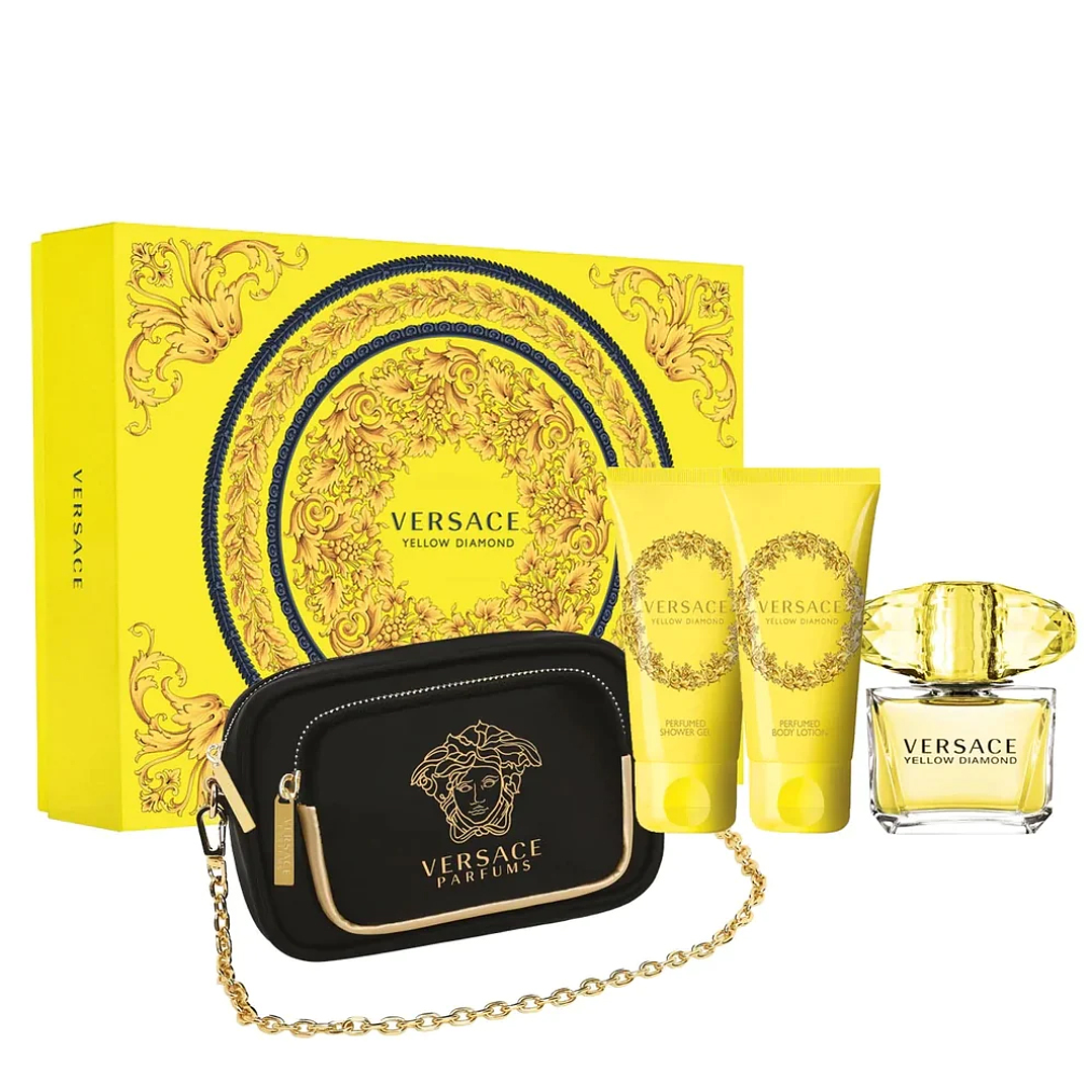 VERSACE YELLOW DIAMOND WOMAN EDT 90ML + SG 100ML + BL 100ML SET 1